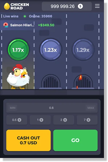 play chicken road in nigeria
